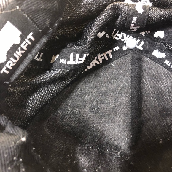 Trukfit hat cap snap back Gray Black Truk Da Wurl! - Picture 6 of 12